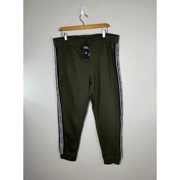Kenneth Cole Men's Jogger Pants- Green- XL- NWT - Picture 1 of 15